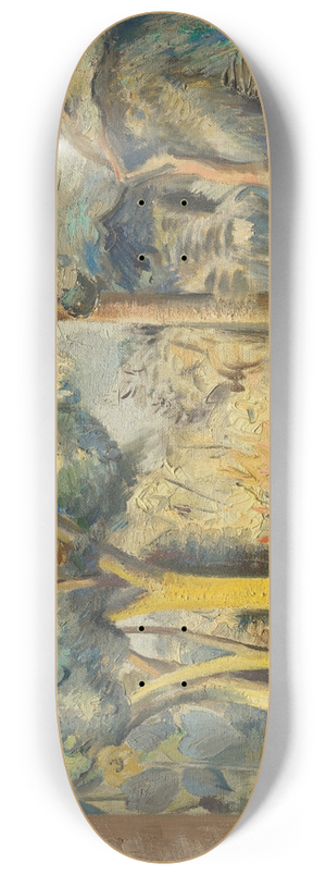 Paul Nash - The Garden at Meadle 8.25 inch art skate deck