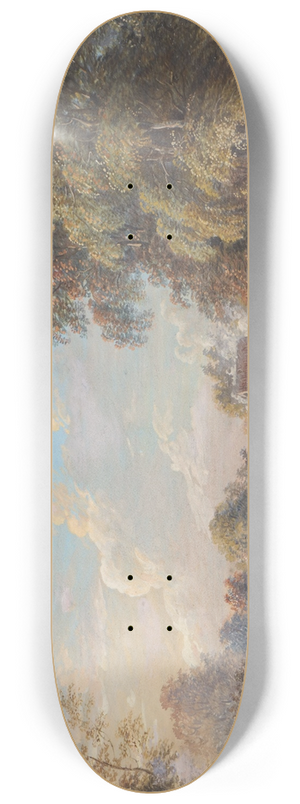 Paul Sandby - Scene In Worcestershire 8.25 inch art skate deck