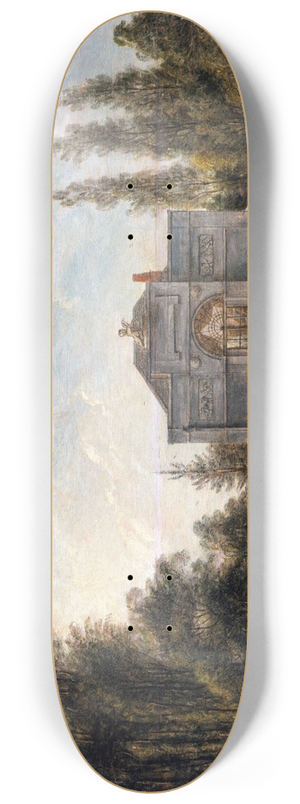 Paul Sandby - The Artists Studio, Bayswater 8.25 inch art skate deck