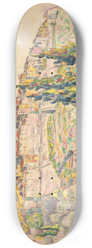 Paul Signac - Saint-Paul 8.25 inch art skate deck Paul Signac - Saint-Paul 8.25 inch art skate deck