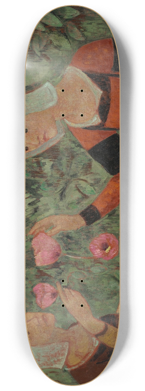Paul Srusier - Les pavots 8.25 inch art skate deck