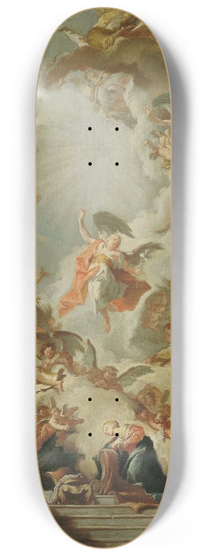 Paul Troger - Die Verkndigung an Maria 8.25 inch art skate deck Paul Troger - Die Verkndigung an Maria 8.25 inch art skate deck