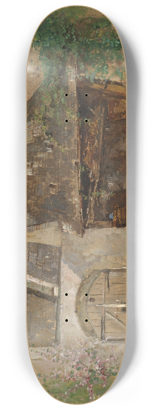 Paul Unbereit - Innenhof in der Wachau 8.25 inch art skate deck Paul Unbereit - Innenhof in der Wachau 8.25 inch art skate deck