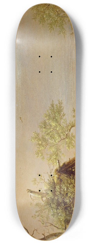 Paulus Potter - Herdsmen with their Cattle 8.25 inch art skate deck
