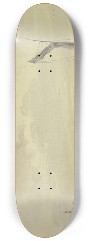 Paulus van Liender - Dordrecht te rien van Papendrecht 8.25 inch art skate deck