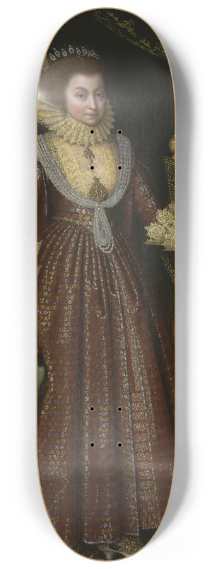 Paul van Somer - Elizabeth, Countess of Kellie 8.25 inch art skate deck