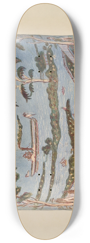 Paul Ward - Bandbox 8.25 inch art skate deck