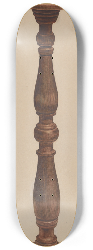 Paul Ward - Candlestick 8.25 inch art skate deck