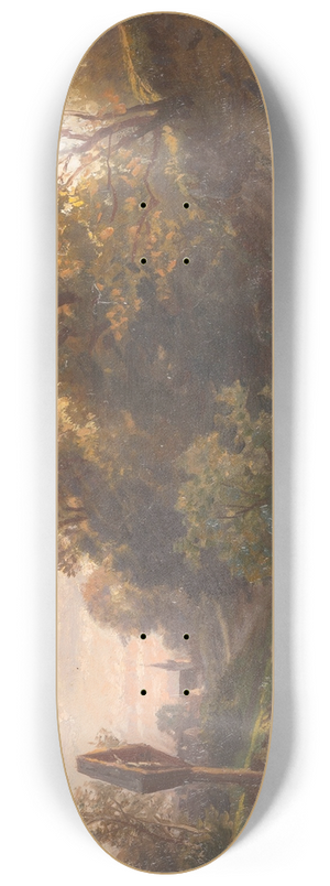 Paul Weber - Evening on the countryside 8.25 inch art skate deck