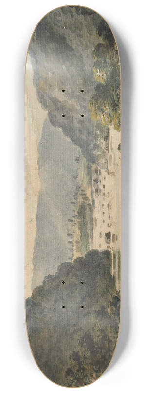 Pavel Petrovich Svinin - A View of the Potomac at Harpers Ferry 8.25 inch art skate deck