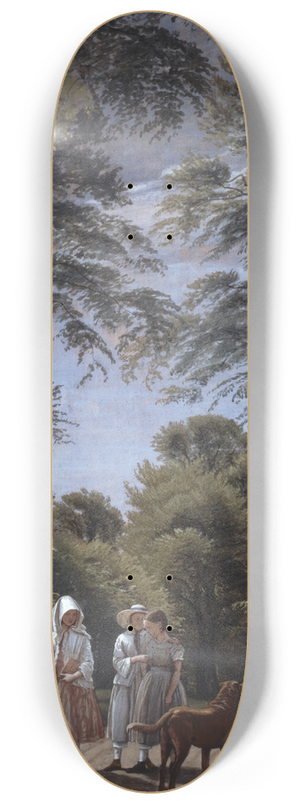 P. C. Skovgaard - Beech Wood in May 8.25 inch art skate deck