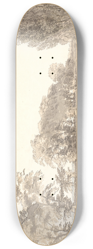 P. C. Skovgaard - Dammen ved Vogneserup 8.25 inch art skate deck