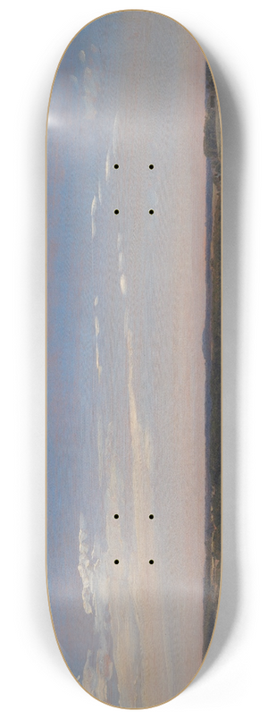 P. C. Skovgaard - Udsigt mod herregrden Beldringe 8.25 inch art skate deck