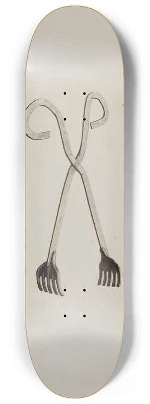 Pearl Davis - Tongs 8.25 inch art skate deck