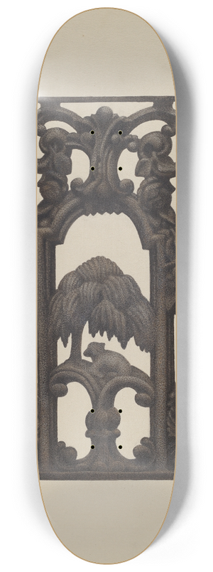 Pearl Torell - Cast Iron Fence 8.25 inch art skate deck