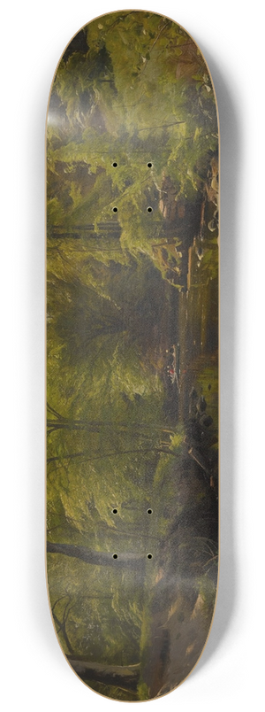 Peder Mrk Mnsted - Rowing on the River 8.25 inch art skate deck