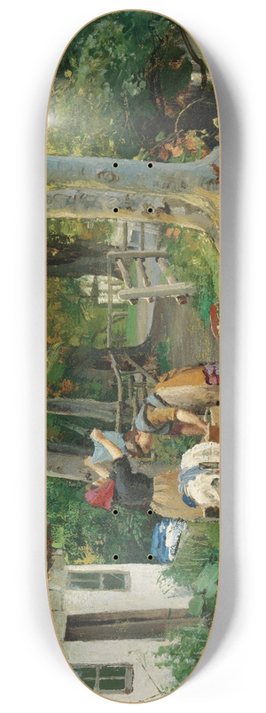 Peder Mrk Mnsted - Washing Day 8.25 inch art skate deck