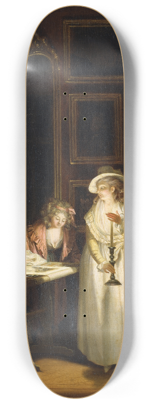 Pehr Hillestrm - At the Embroidery-Frame 8.25 inch art skate deck