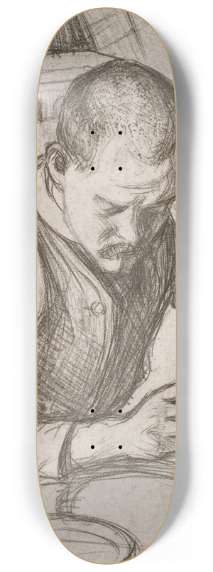 Pekka Halonen - Arttu Embossing Copper 8.25 inch art skate deck