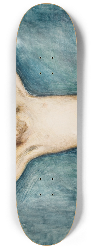 Pekka Halonen - Crucifixion 8.25 inch art skate deck