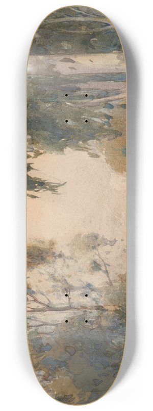 Percy Gray - Eucalyptus 8.25 inch art skate deck