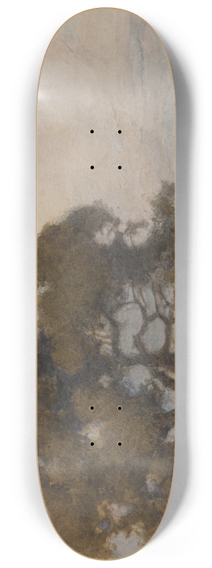 Percy Gray - Oak Tree 8.25 inch art skate deck