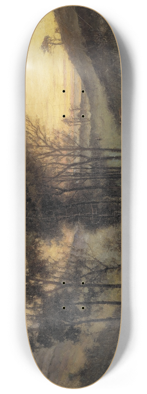 Per Ekstrm - La valle des peintres, Carolles 8.25 inch art skate deck Per Ekstrm - La valle des peintres, Carolles 8.25 inch art skate deck