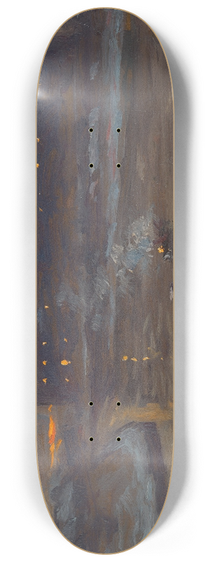 Per Ekstrm - Winter Night by the Stockholm Strm 8.25 inch art skate deck Per Ekstrm - Winter Night by the Stockholm Strm 8.25 inch art skate deck