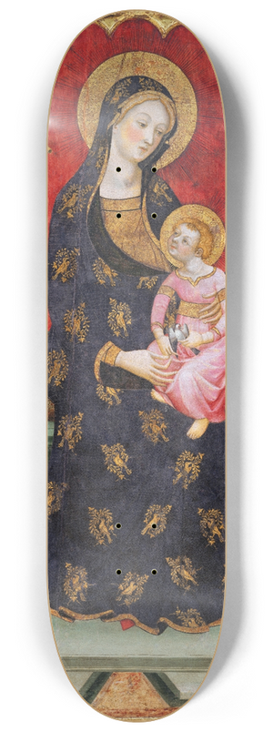 Pere Serra - Virgin of the Angels 8.25 inch art skate deck