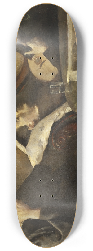 Peter Alfred Schou - Gravity. Interior 8.25 inch art skate deck Peter Alfred Schou - Gravity. Interior 8.25 inch art skate deck