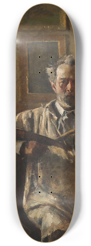Peter Alfred Schou - Kunstnerens selvportrt 8.25 inch art skate deck Peter Alfred Schou - Kunstnerens selvportrt 8.25 inch art skate deck
