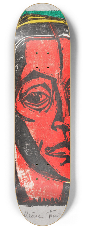 Peter August Bckstiegel - Hanna (Meine Frau) 8.25 inch art skate deck