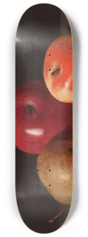 Peter Baumgras - Still Life with Fruit 8.25 inch art skate deck