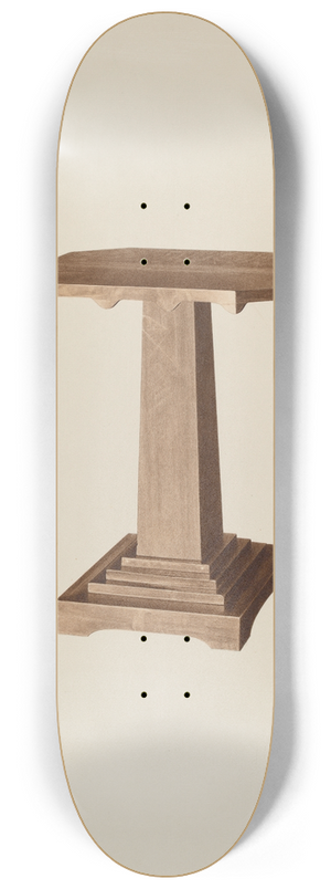 Peter C. Ustinoff - Octagonal Table 8.25 inch art skate deck