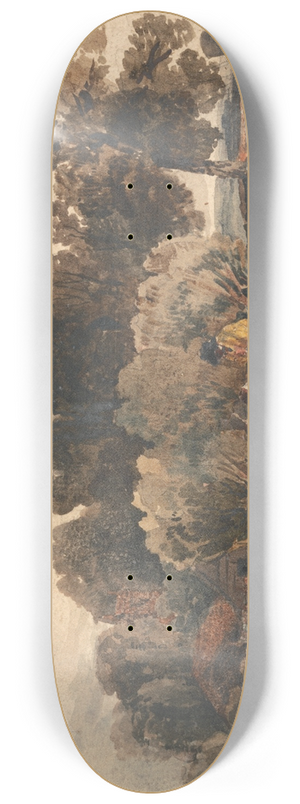 Peter DeWint - By the Wayside 8.25 inch art skate deck