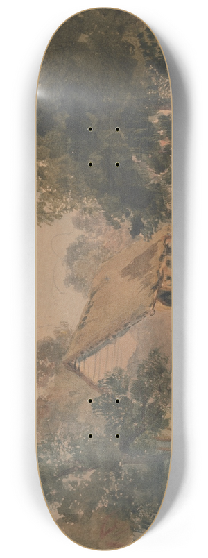 Peter DeWint - Near Matlock 8.25 inch art skate deck