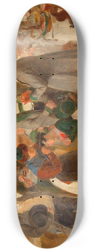 Peter Fendi - Segen der Mutter 8.25 inch art skate deck