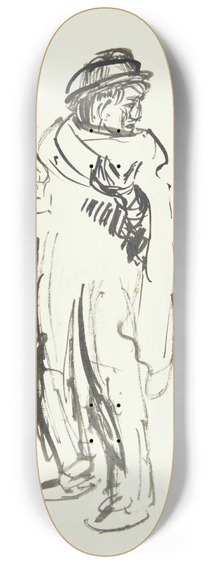 Peter Hansen - Italiensk bonde 8.25 inch art skate deck Peter Hansen - Italiensk bonde 8.25 inch art skate deck