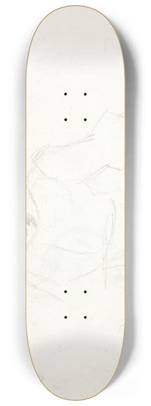 Peter Hansen - Kvindefigur 8.25 inch art skate deck