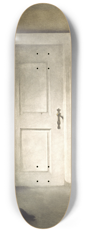 Peter Ilsted - Interir med et rdt sjal 8.25 inch art skate deck