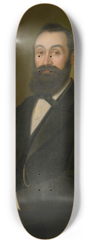 Peter Michal Boh - Portrait of Daniel Botech Makovick 8.25 inch art skate deck