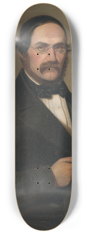 Peter Michal Boh - Portrait of Jn Kadav 8.25 inch art skate deck