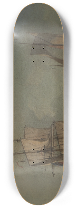 Peter Monamy - An Evening Calm 8.25 inch art skate deck