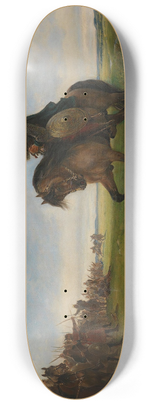 Peter Nicolai Arbo - Untitled 8.25 inch art skate deck Peter Nicolai Arbo - Untitled 8.25 inch art skate deck
