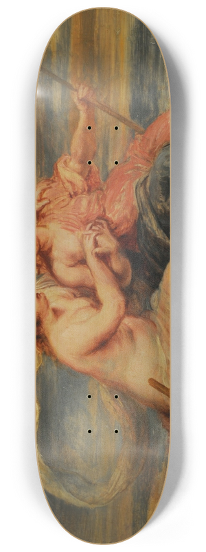 Peter Paul Rubens - Alegora de la Fortuna y la Virtud 8.25 inch art skate deck