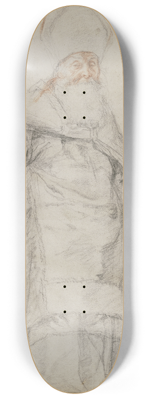 Peter Paul Rubens - Ein Bischof in vollem Ornat 8.25 inch art skate deck