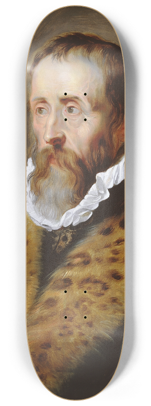 Peter Paul Rubens - Portret van Justus Lipsius 8.25 inch art skate deck