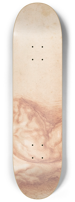 Peter Paul Rubens - Study of the Torso Belvedere 8.25 inch art skate deck