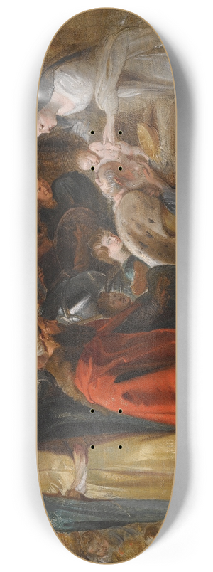 Peter Paul Rubens - The Adoration Of The Magi 8.25 inch art skate deck Peter Paul Rubens - The Adoration Of The Magi 8.25 inch art skate deck
