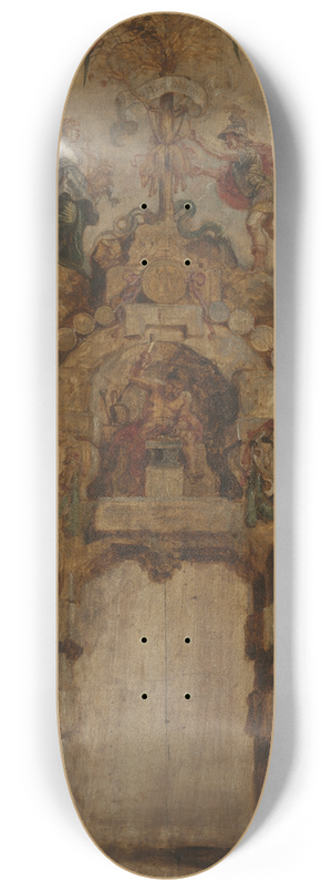 Peter Paul Rubens - The Arch of the Mint (reverse) 8.25 inch art skate deck